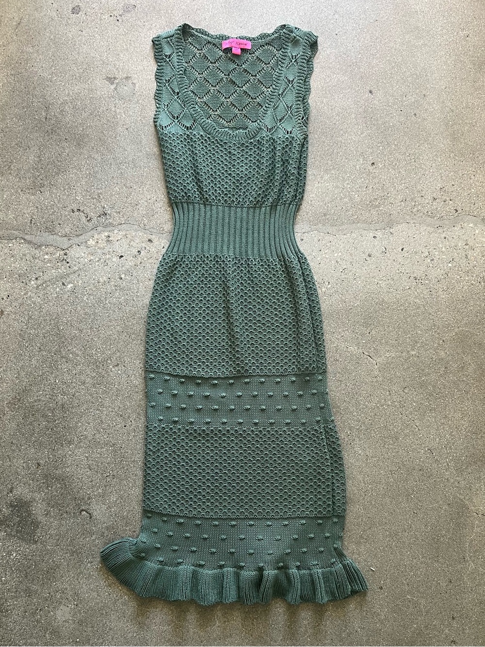 Betsey Johnson Knit Sexy Summer Dress